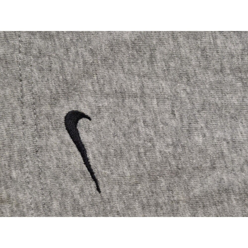 Nike Mens XXL Gray Club Jersey Knit Sweat Shorts Embroidered Swoosh Pockets - Picture 3 of 4